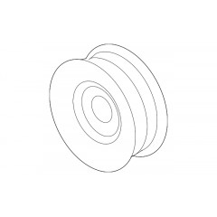 Tensioner Pulley for Drive Belt Ford 1L2Z-8678-AD