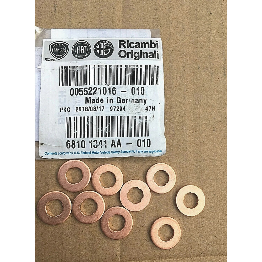 Ущільнювальне кільце Mopar 68101341AA паливної форсунки (Fuel Injector Seal / O-Ring) Jeep Grand Cherokee SRT 6.4L HEMI