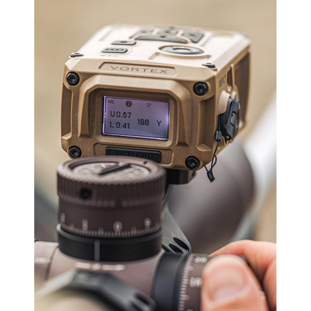 Лазерний далекомір з балістичним комп'ютером і метеостанцією Vortex Impact 4000