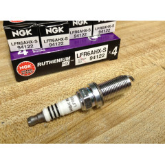 Комплект 8 шт рутенієвих свічок запалювання NGK (94122) LFR6AHX-S Ruthenium HX Spark Plug для BMW, Lexus, Toyota, Volvo, HONDA ACURA