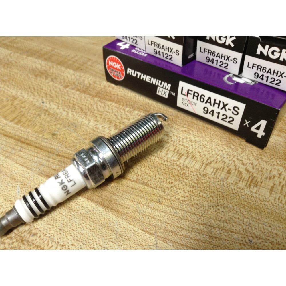 Комплект 8 шт рутенієвих свічок запалювання NGK (94122) LFR6AHX-S Ruthenium HX Spark Plug для BMW, Lexus, Toyota, Volvo, HONDA ACURA