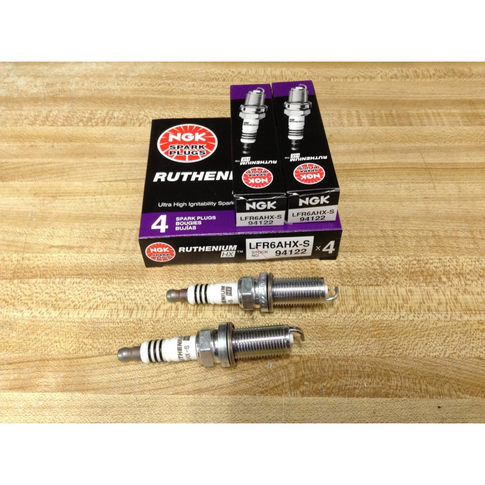 Комплект 8 шт рутенієвих свічок запалювання NGK (94122) LFR6AHX-S Ruthenium HX Spark Plug для BMW, Lexus, Toyota, Volvo, HONDA ACURA