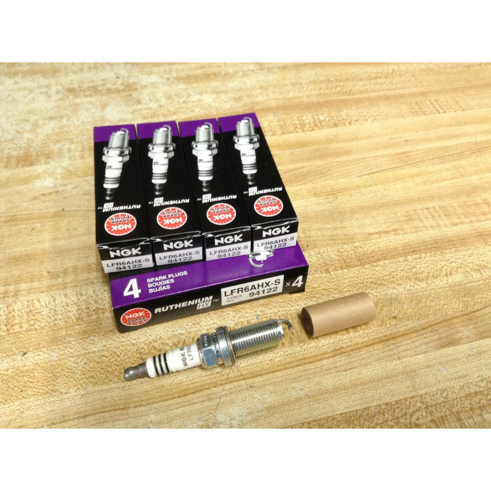 Комплект 8 шт рутенієвих свічок запалювання NGK (94122) LFR6AHX-S Ruthenium HX Spark Plug для BMW, Lexus, Toyota, Volvo, HONDA ACURA