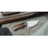 Tourist knife WOOX Bad Boy Drop Point with walnut wooden handle 15.8 cm