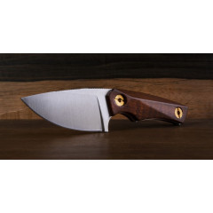 Tourist knife WOOX Bad Boy Drop Point with walnut wooden handle 15.8 cm