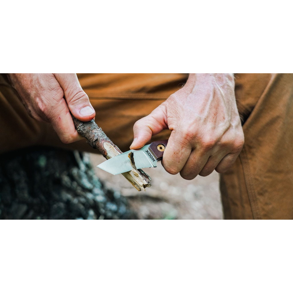 Туристический нож WOOX Bad Boy Tanto сталь D2 дерево 15.9 см