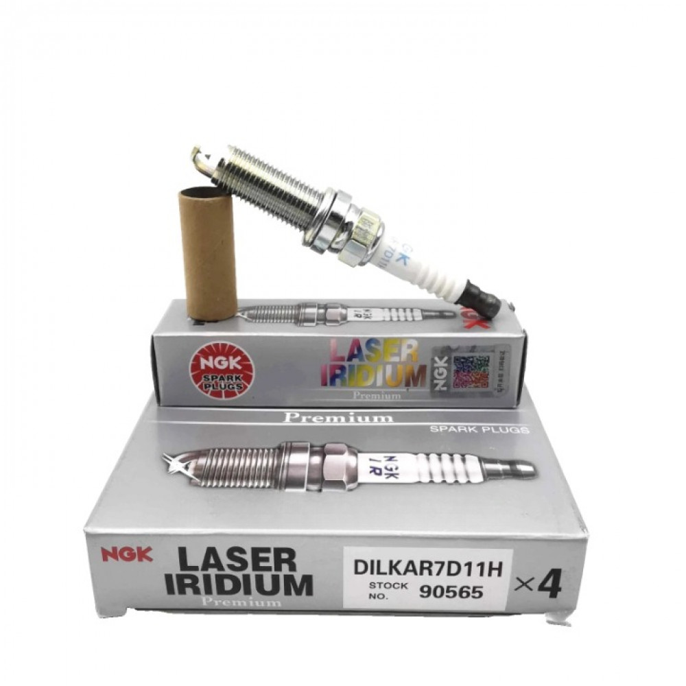 Set of 8 iridium spark plugs NGK (90565) DILKAR7D11H for Nissan Qashqai Teana X-TRAIL ROGUE
