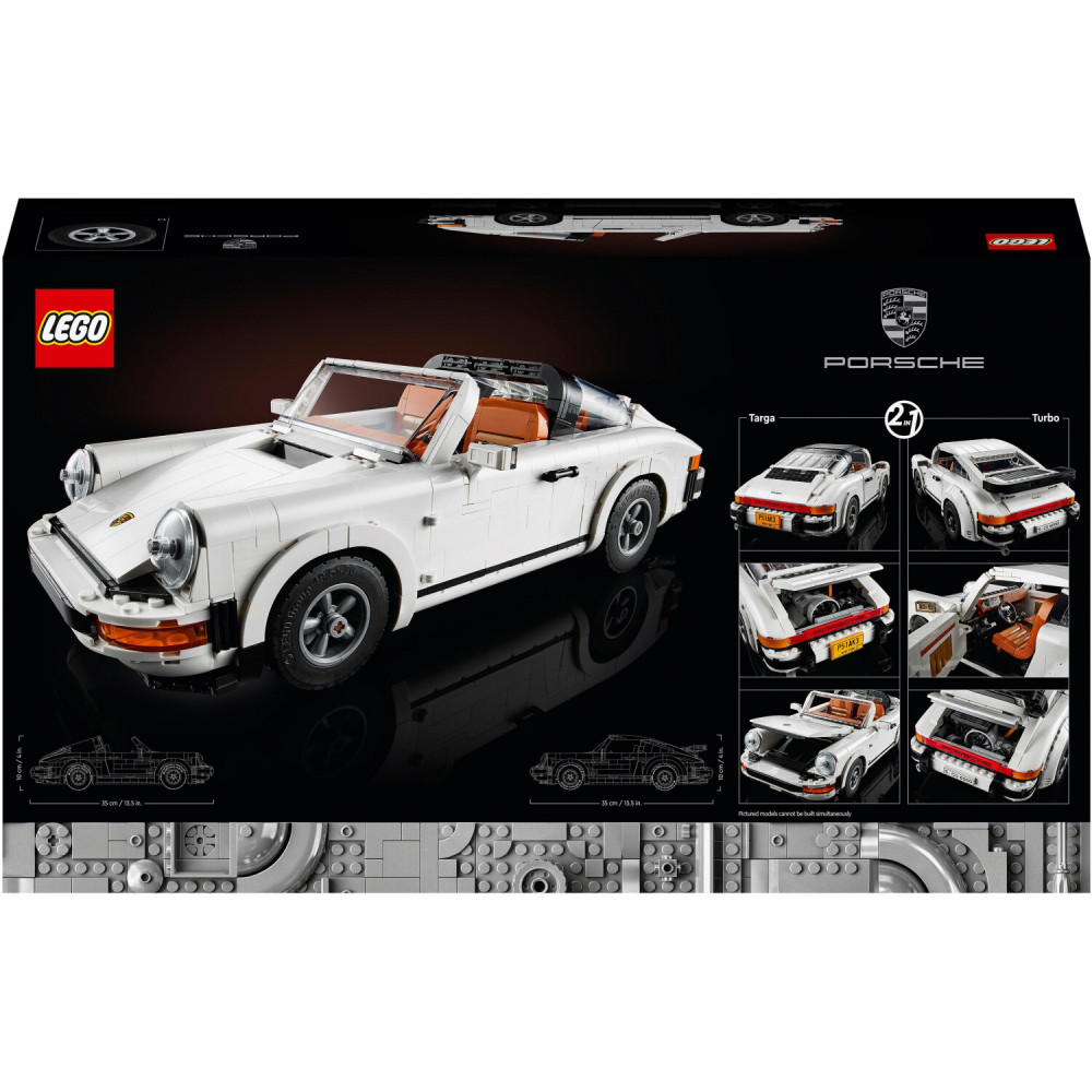 LEGO Icons Porsche 911 (10295) collectible car model 1458 pieces