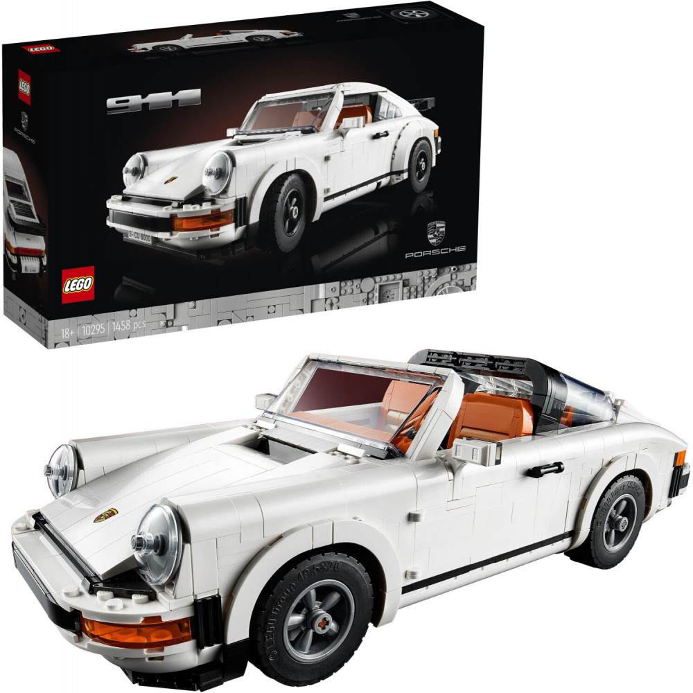 LEGO Icons Porsche 911 (10295) collectible car model 1458 pieces
