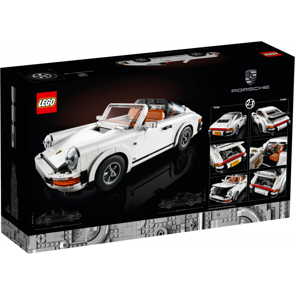 LEGO Icons Porsche 911 (10295) collectible car model 1458 pieces