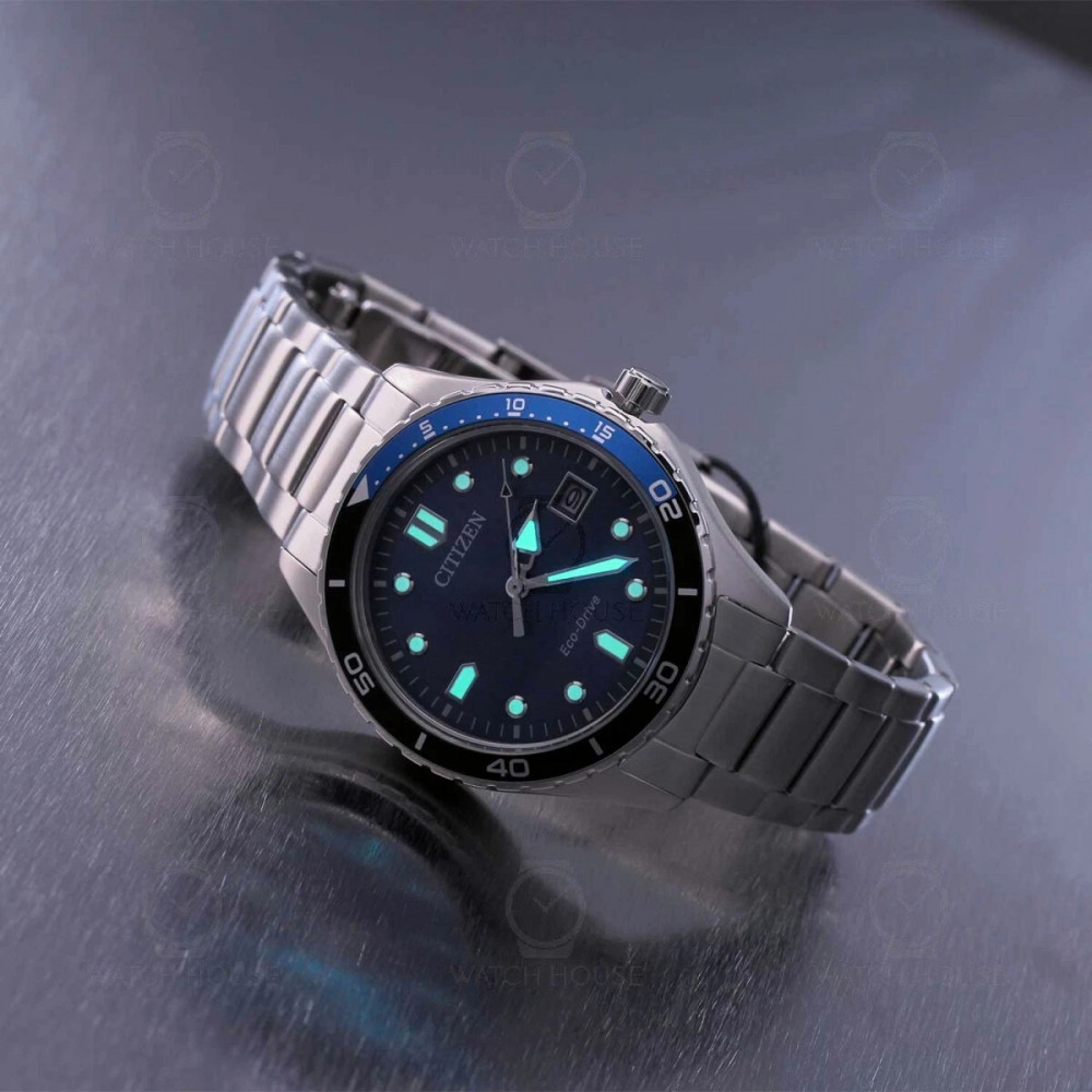 Men's wristwatch Citizen AW1821-89L stainless steel waterproof