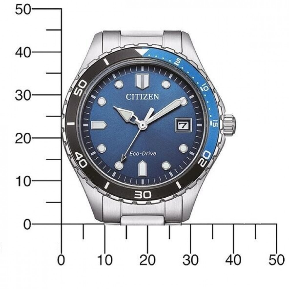 Men's wristwatch Citizen AW1821-89L stainless steel waterproof