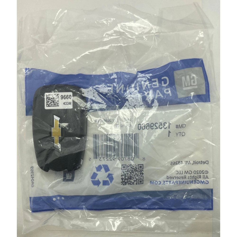 Брелок ключ GM 13529660 НА 4 кнопки Chevrolet Camaro 2016-2020 / Malibu 2016-2020 / Cruze 2016-2019