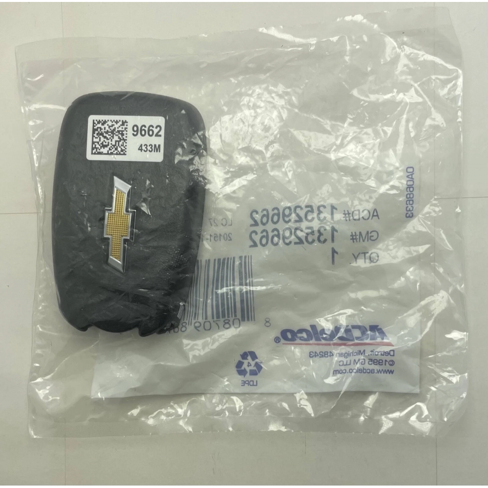 Smart key fob GM with 5 buttons 13529660 for Chevrolet Camaro/Malibu/Cruze 2021-2024
