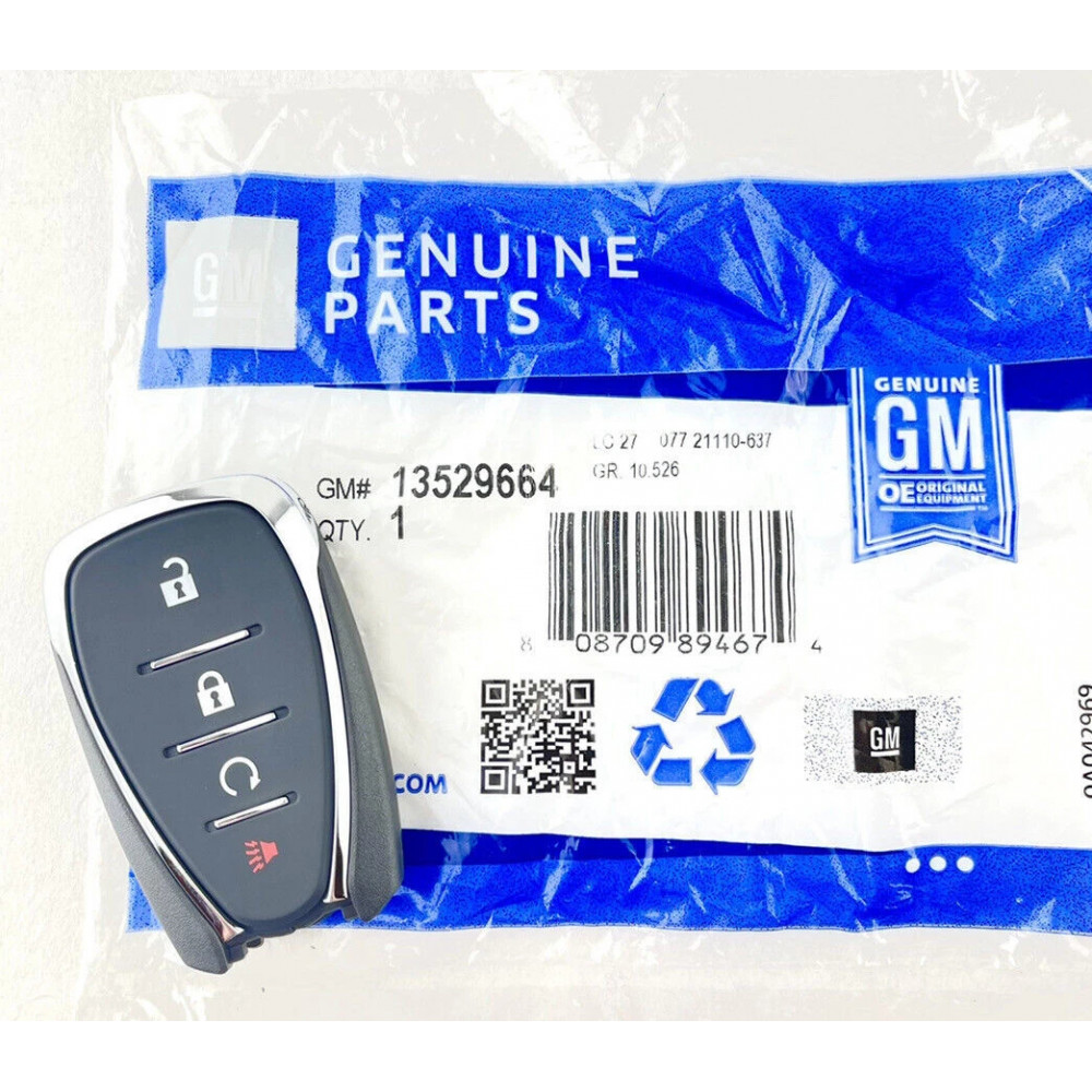 Оригинальный брелок ключа GM 13529664 для Chevrolet Volt/ Equinox / Bolt / Trax / Sonic