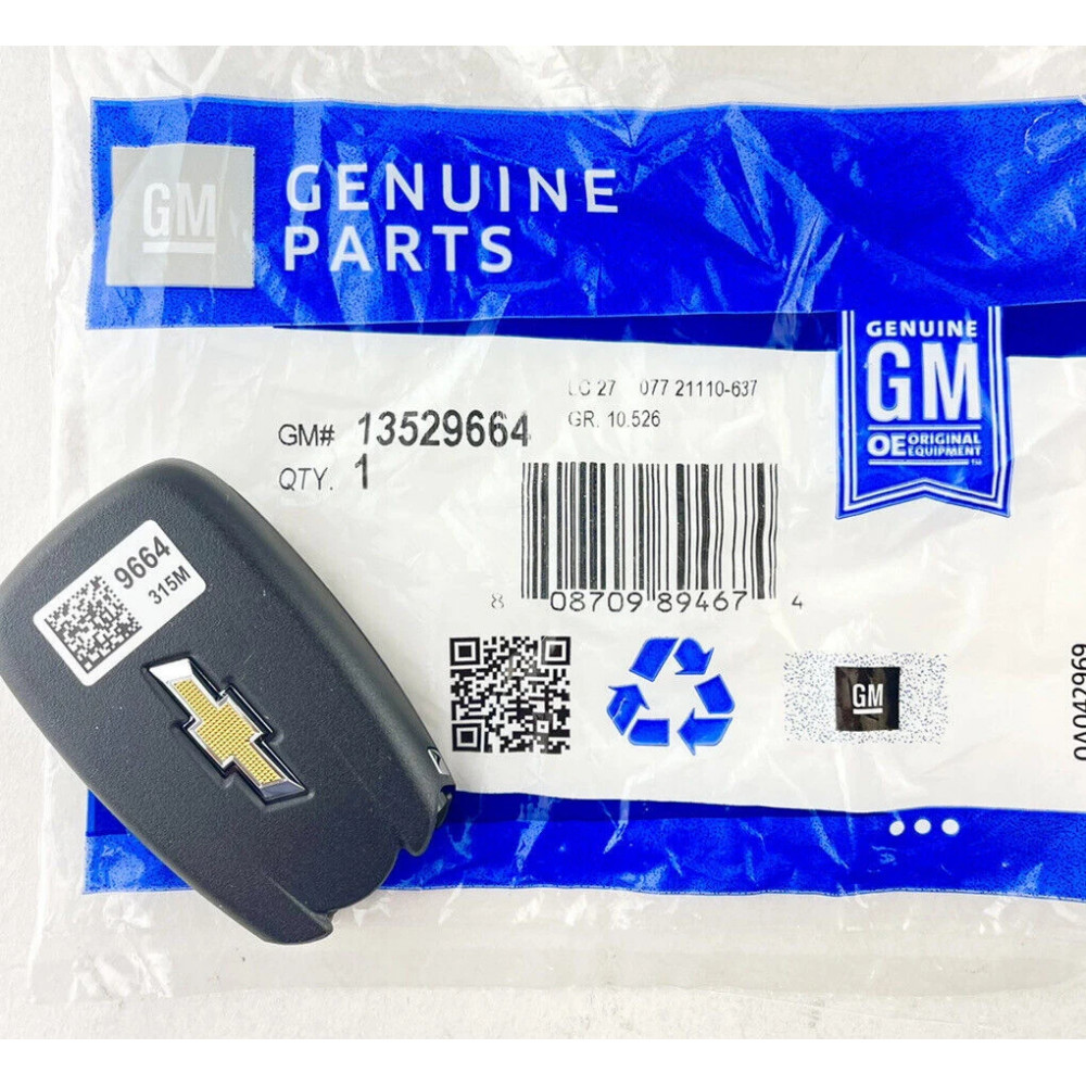 Оригинальный брелок ключа GM 13529664 для Chevrolet Volt/ Equinox / Bolt / Trax / Sonic