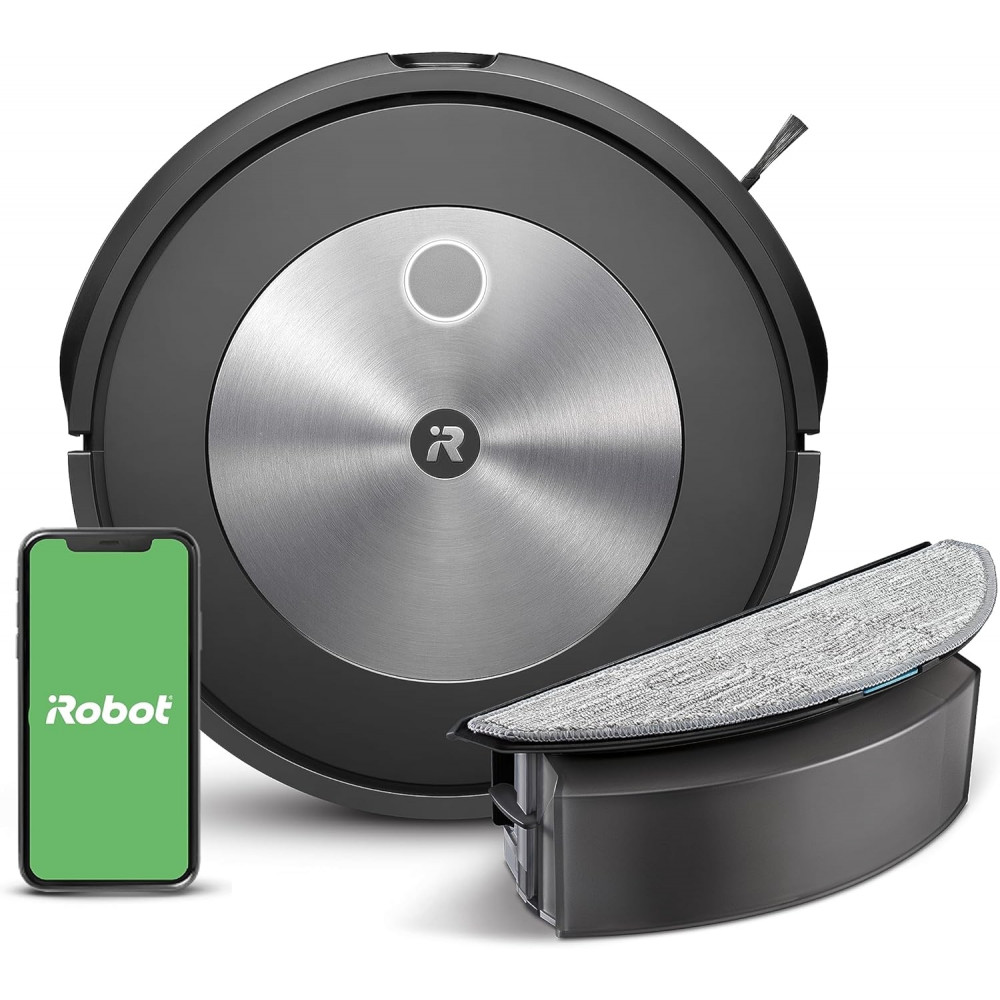 Робот-пылесос с функцией влажной уборки iRobot Combo j5 (j517840)