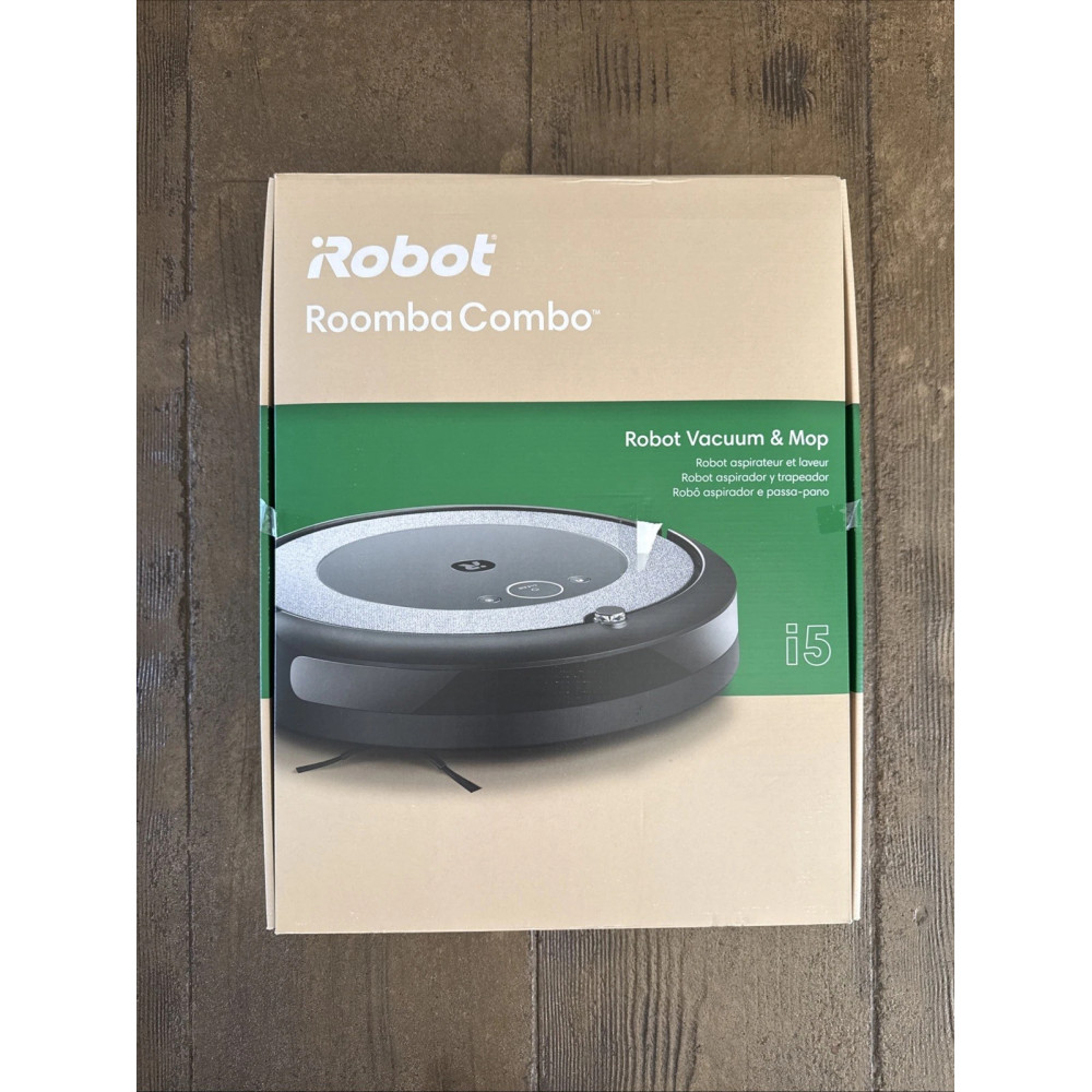 Робот-пылесос с функцией влажной уборки iRobot Combo j5 (j517840)