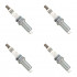 Комплект 4 шт рутенієвих свічок запалювання NGK (94122) LFR6AHX-S Ruthenium HX Spark Plug для BMW, Lexus, Toyota, Volvo, HONDA ACURA