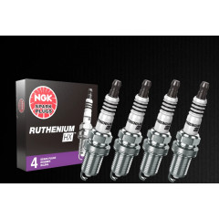Set of 4 pcs ruthenium spark plugs NGK (94122) LFR6AHX-S Ruthenium HX Spark Plug for BMW, Lexus, Toyota, Volvo, HONDA ACURA