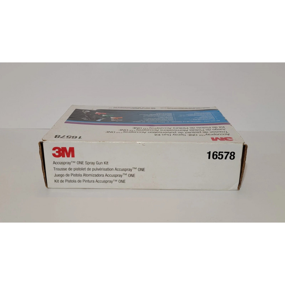 Краскораспылитель пневматический для автомобиля 3M Accuspray ONE 16578 с 4 сменными насадками