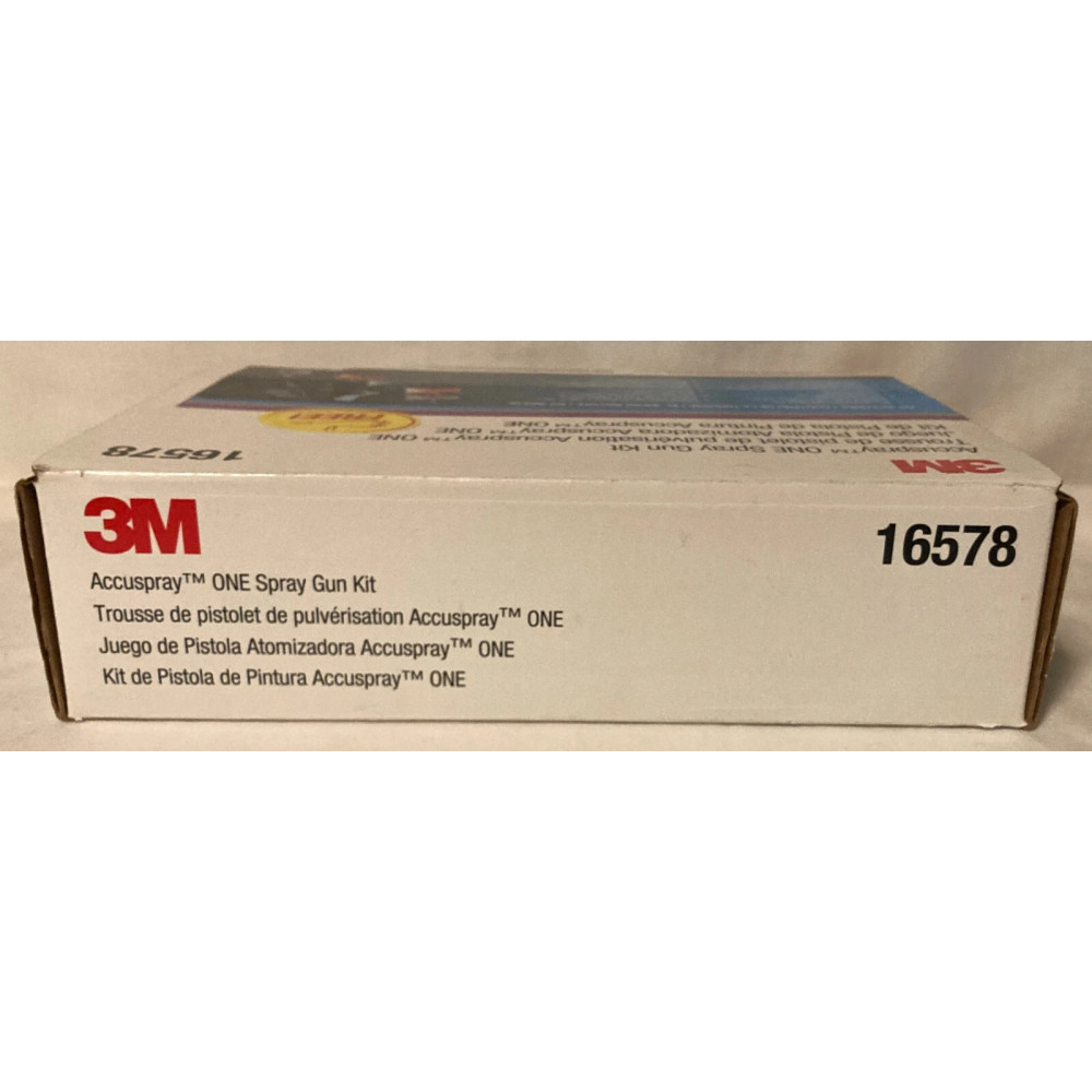 Краскораспылитель пневматический для автомобиля 3M Accuspray ONE 16578 с 4 сменными насадками