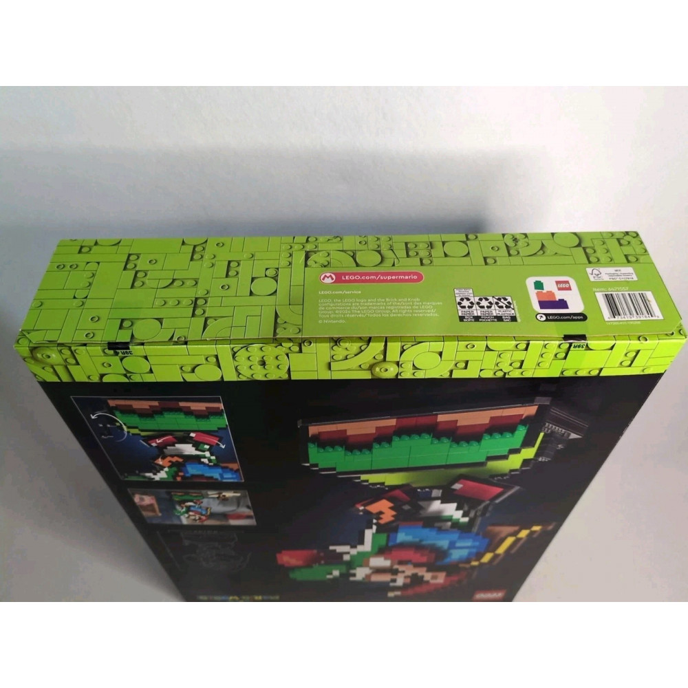 Конструктор LEGO Super Mario World: Маріо та Йоші 71438 колекційна модель піксель-арт