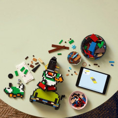 Конструктор LEGO Super Mario World: Mario & Yoshi 71438 коллекционная модель пиксель-арт