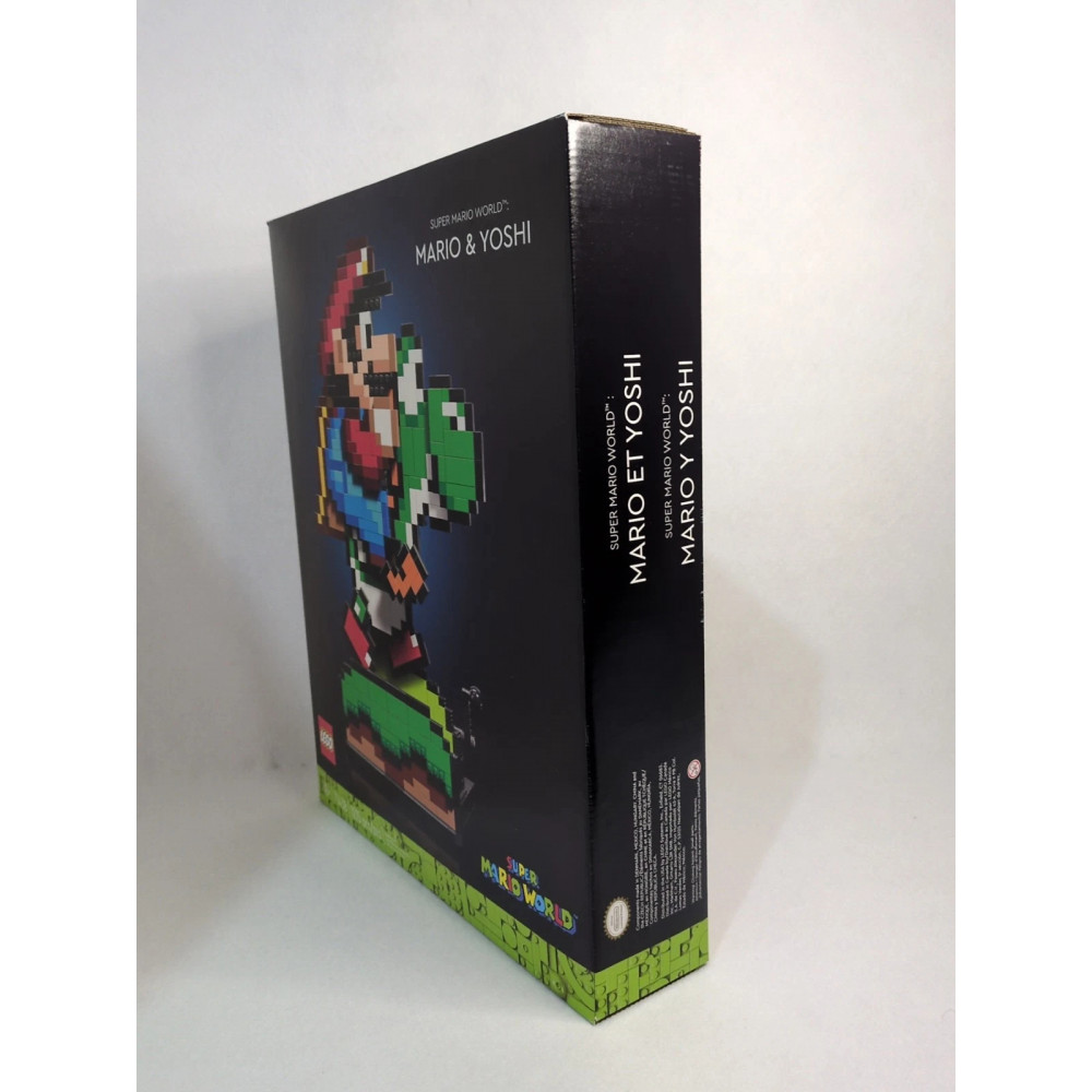 Конструктор LEGO Super Mario World: Маріо та Йоші 71438 колекційна модель піксель-арт