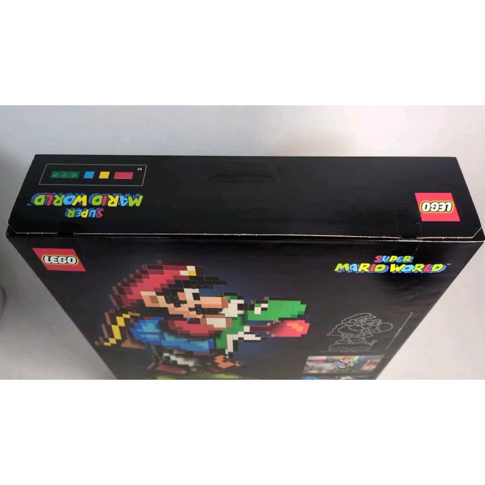 Конструктор LEGO Super Mario World: Маріо та Йоші 71438 колекційна модель піксель-арт