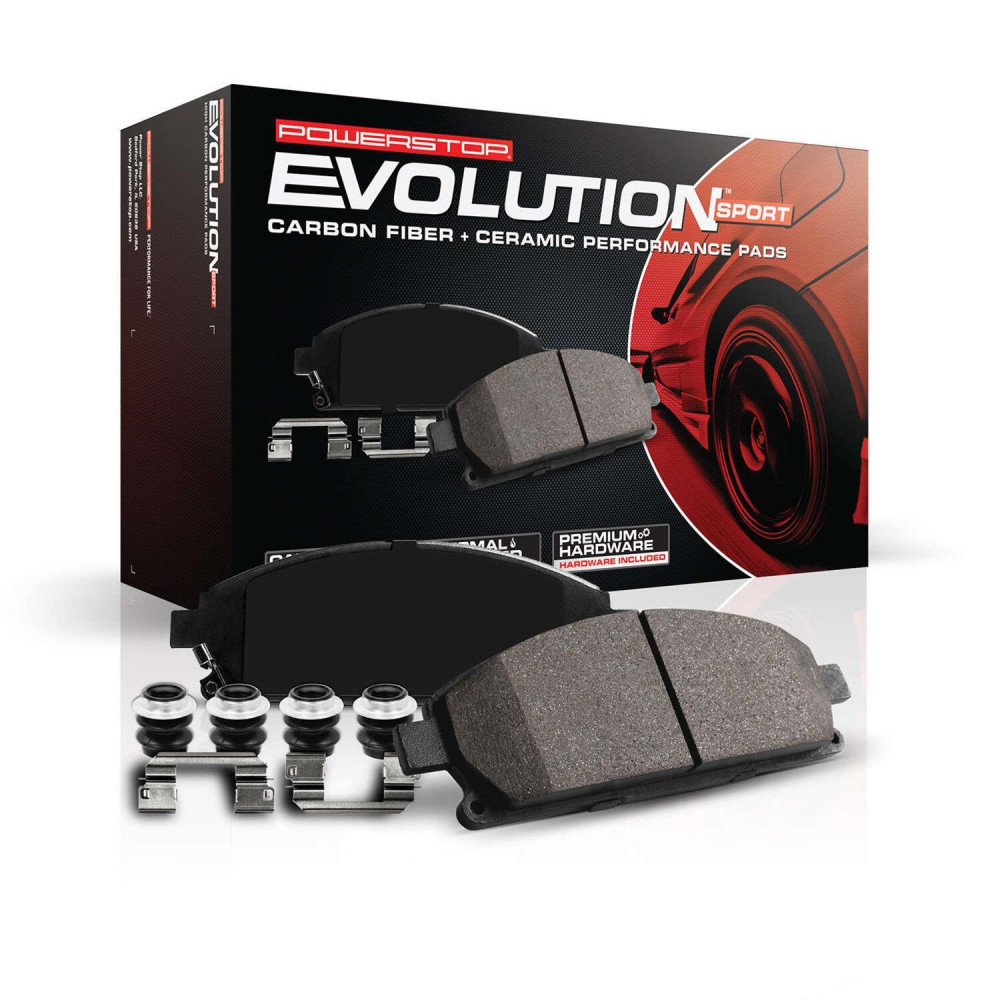 Комплект передніх гальмівних колодок Power Stop Z23-2174 Evolution Sport для ZDX 2024+ Cadillac Hummer EV Honda
