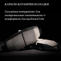 Комплект передніх гальмівних колодок Power Stop Z23-2174 Evolution Sport для ZDX 2024+ Cadillac Hummer EV Honda
