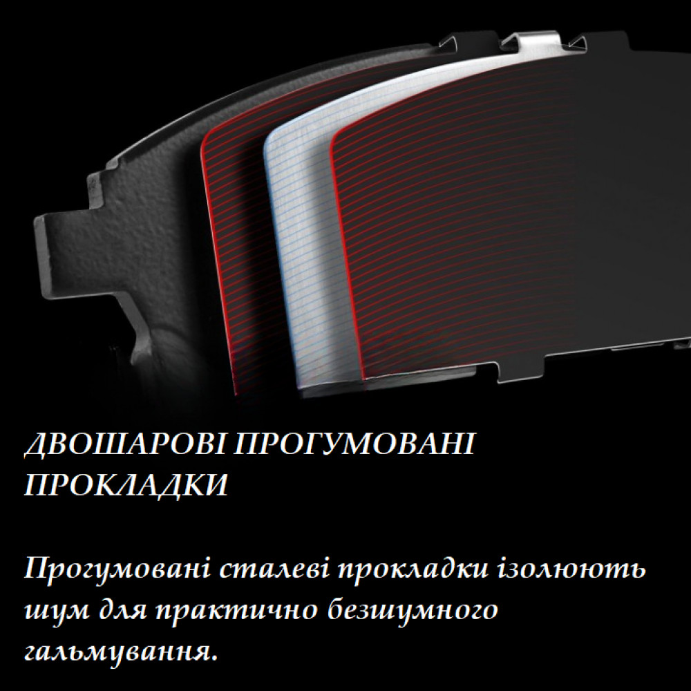 Комплект передніх гальмівних колодок Power Stop Z23-2174 Evolution Sport для ZDX 2024+ Cadillac Hummer EV Honda
