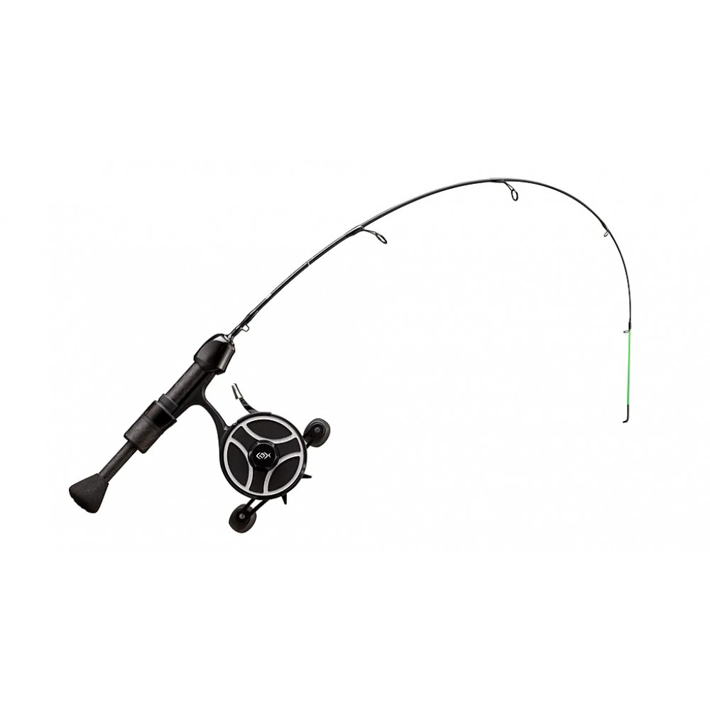 Комплект для зимової риболовлі 13 Fishing Snitch Pro/FreeFall Ghost Inline SNPFF-29-RH під праву руку 73 см (вудилище та котушка)