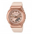Women's shock-resistant watch Casio G-Shock GM-S2110PG-4ACR rose gold mineral glass