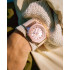 Women's shock-resistant watch Casio G-Shock GM-S2110PG-4ACR rose gold mineral glass
