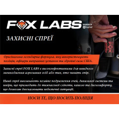 Pepper spray for self-defense Fox Labs 5.3 Million SHU 89 ml