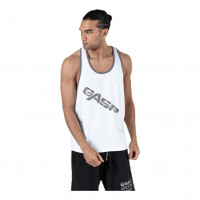 Чоловіча спортивна майка GASP Vintage T-back Біла розмір L