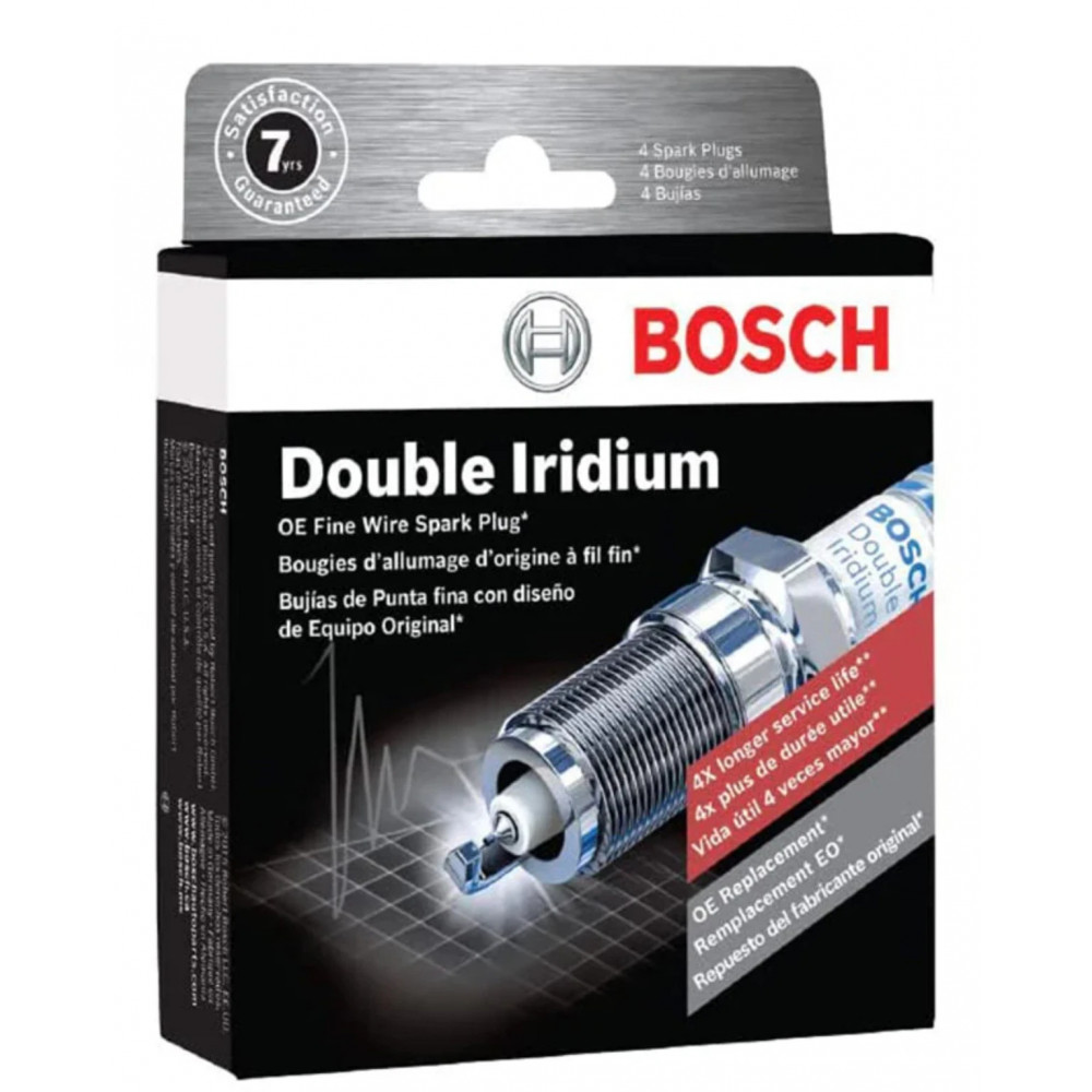 Комплект 4 шт иридиевых свечей зажигания Bosch 96339 для Lexus Nissan Scion Toyota Citroën Peugeot