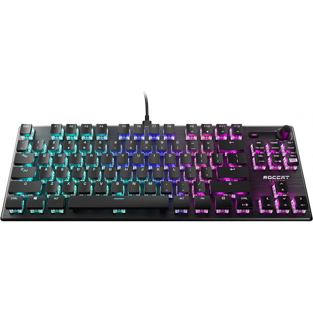 Геймерська клавіатура ROCCAT Vulcan 121 Aimo з програмованими клавішами та RGB підсвіткою чорна