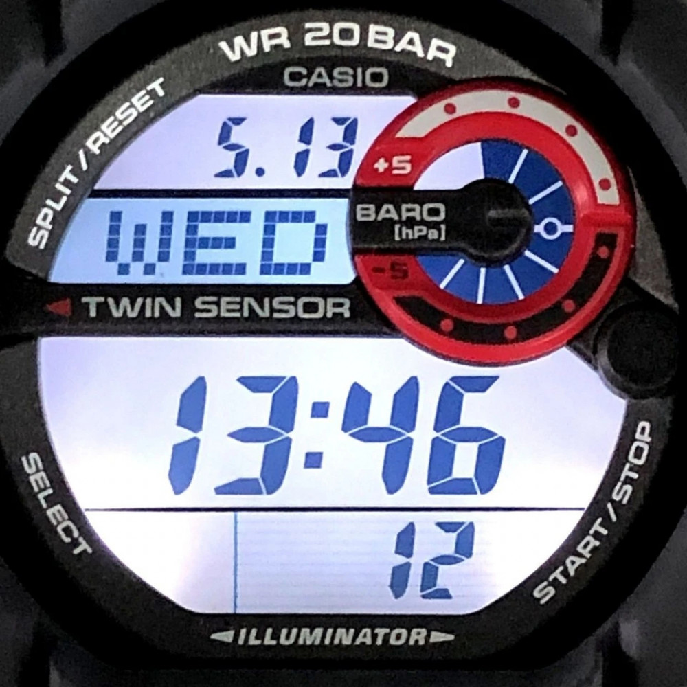 Чоловічий годинник Casio G-Shock GDF-100-1AER з барометром, альтиметром і термометром