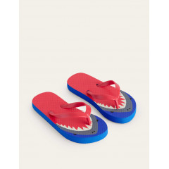 Дитячі в'єтнамки Boden Fun Flip Flops Red Sharks 22.5 см розмір 35