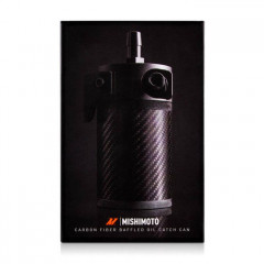 Преміальний універсальний маслоуловлювач сепаратор Mishimoto MMBCC-CF Carbon Fiber oil catch can