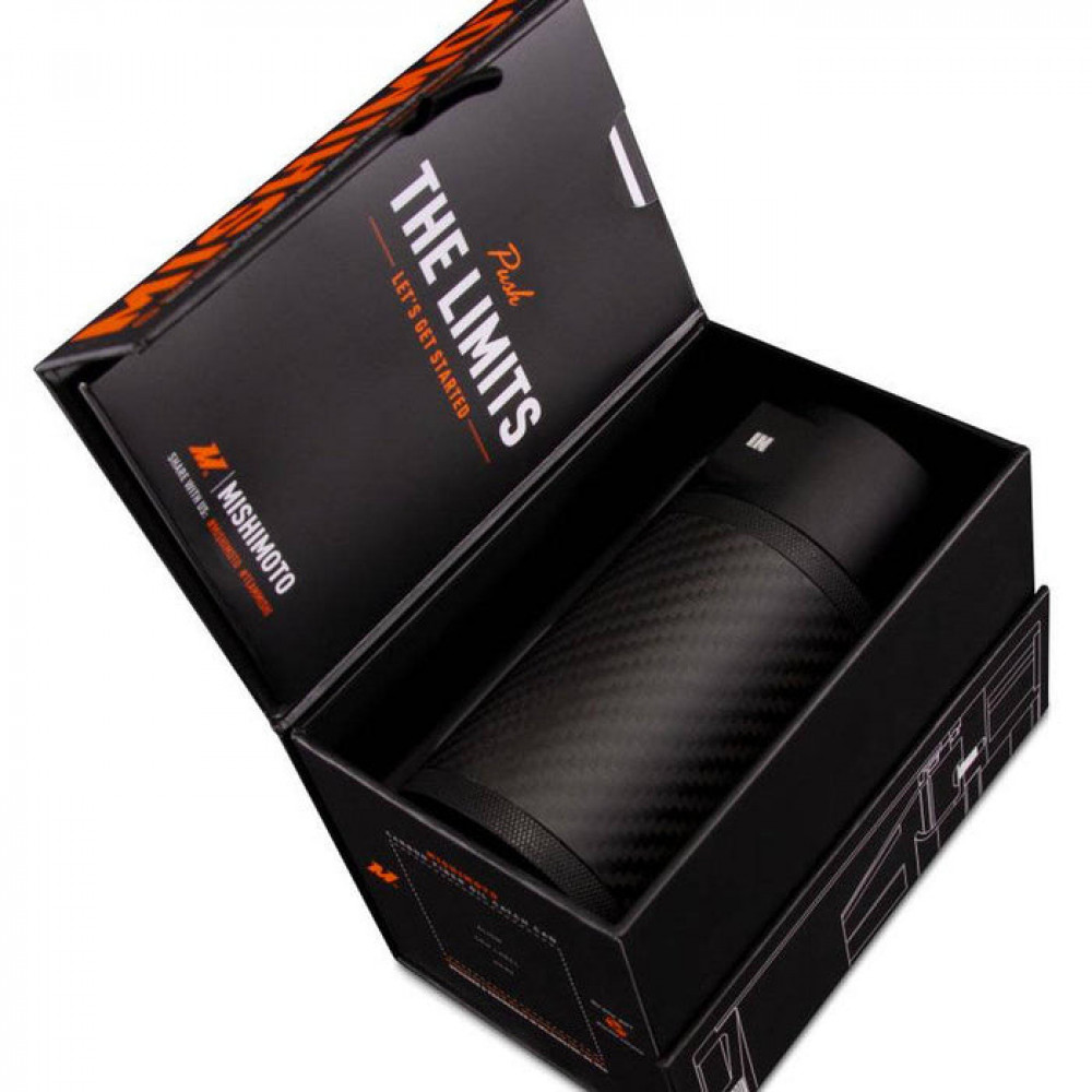 Преміальний універсальний маслоуловлювач сепаратор Mishimoto MMBCC-CF Carbon Fiber oil catch can