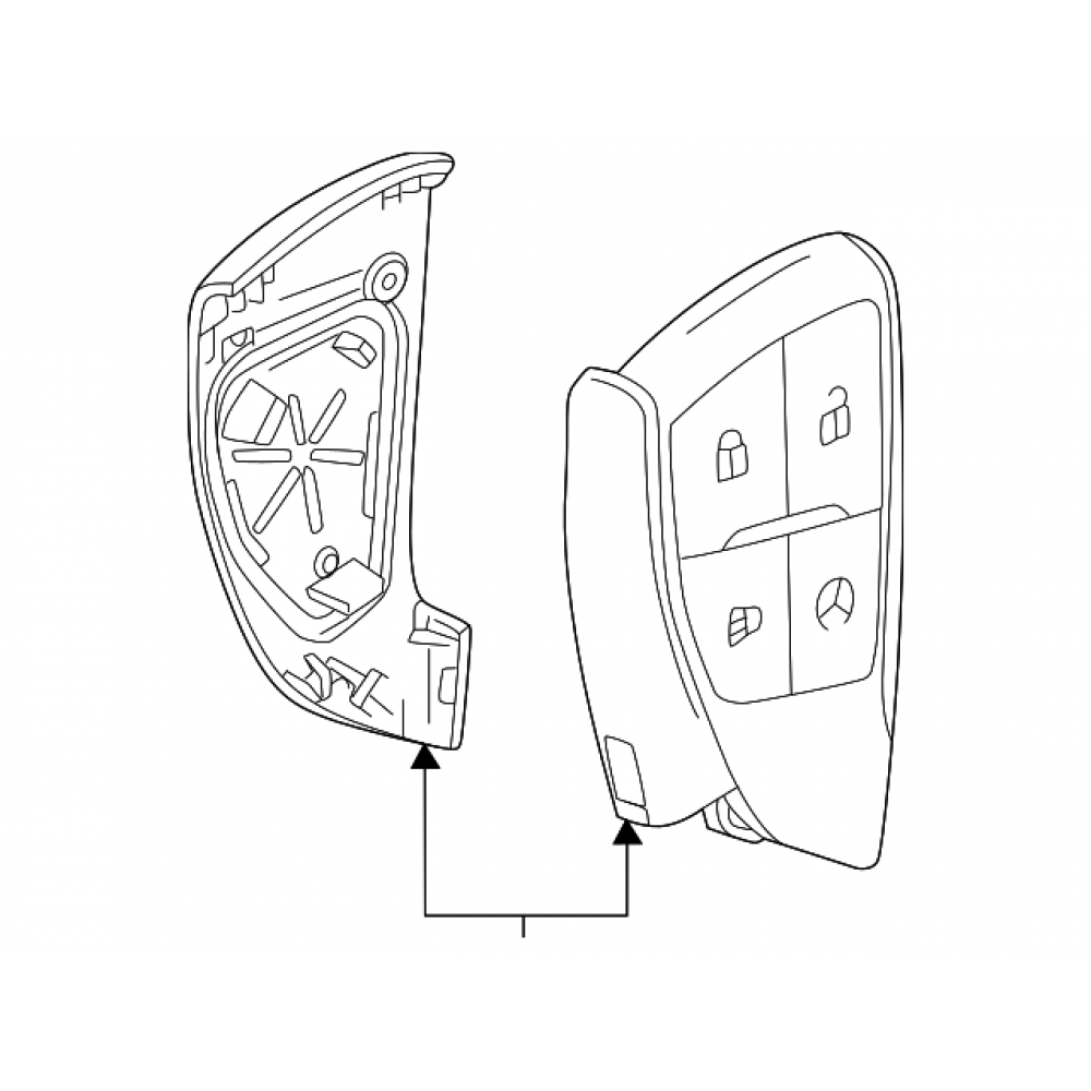 Смарт-ключ Acura ZDX 2024 OEM 85024681