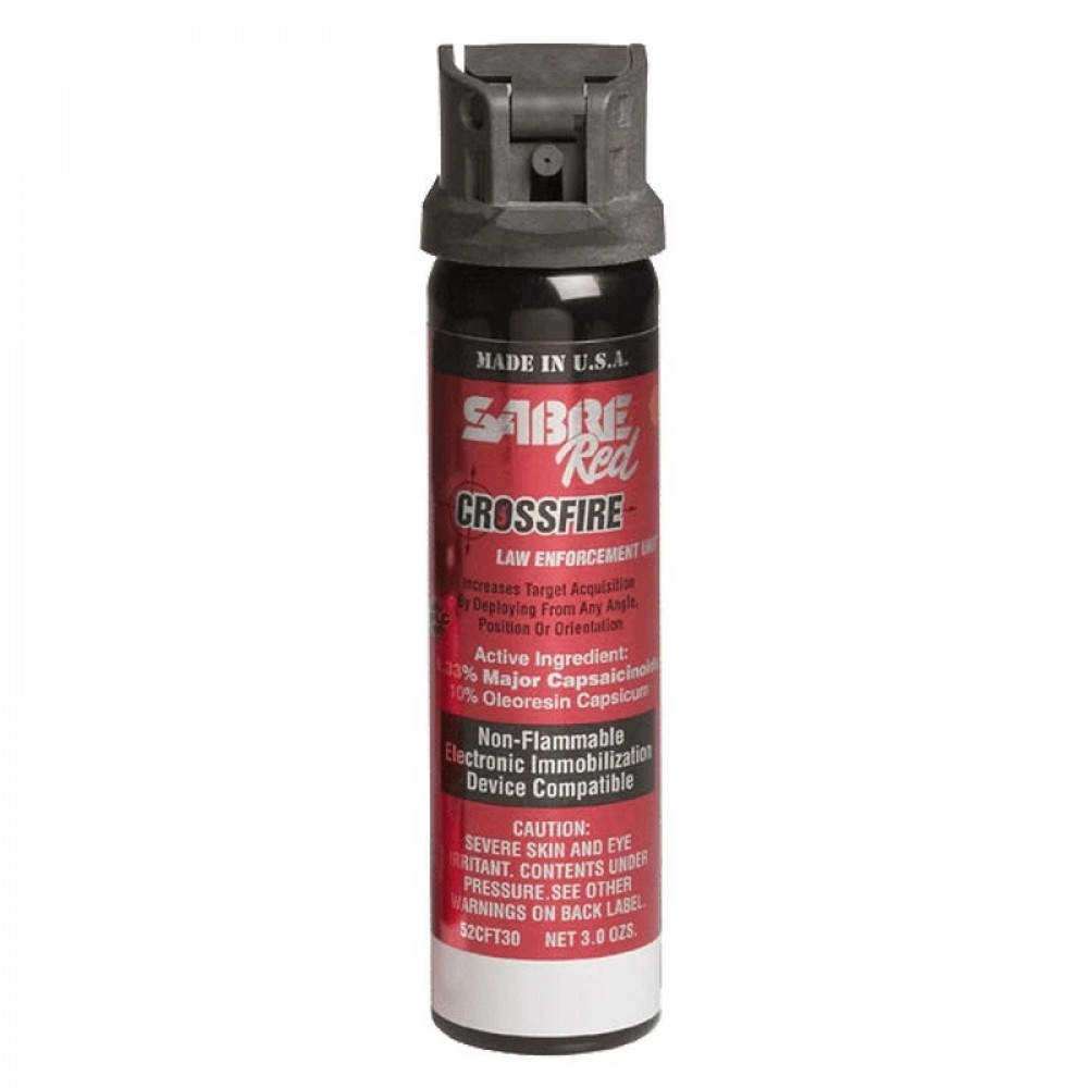 Аерозольний перцевий гель Sabre Red Crossfire Stream 52CFT30 MK-3 Made in USA 90 мл