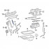Прокладка передньої кришки двигуна Ford 4R3Z-6020-EB для Mustang Explorer F-150