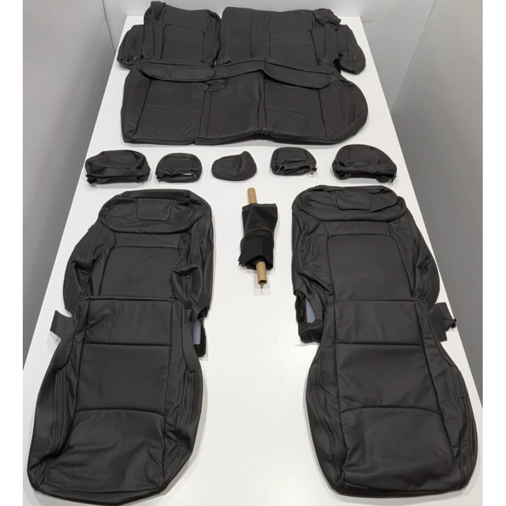 Leather seat covers for Roadwire 701997 car seats for Nissan Ariya Venture 2023-2024 graphite used