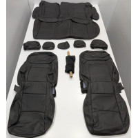 Leather seat covers for Roadwire 701997 car seats for Nissan Ariya Venture 2023-2024 graphite used