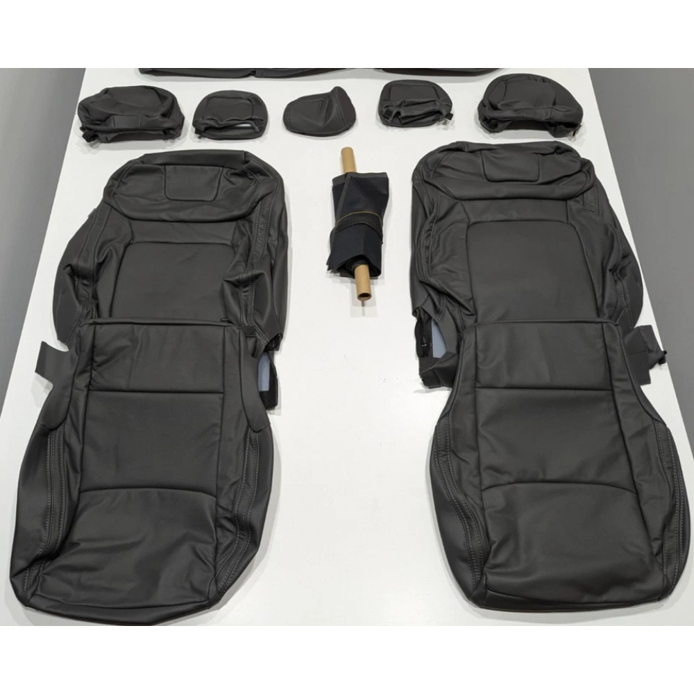 Leather seat covers for Roadwire 701997 car seats for Nissan Ariya Venture 2023-2024 graphite used